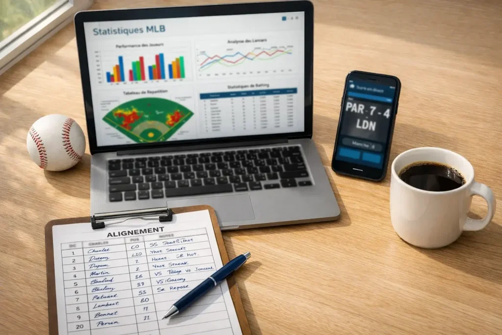 Outils et ressources pour les paris baseball MLB